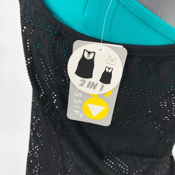 Go by Gossip | 2 Piece Layered Laser Cut Tankini - Picture 6 of 6